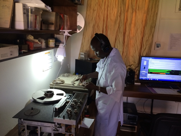 Audio Digitization Lab at the J. H. Kwabena Nketia Archives